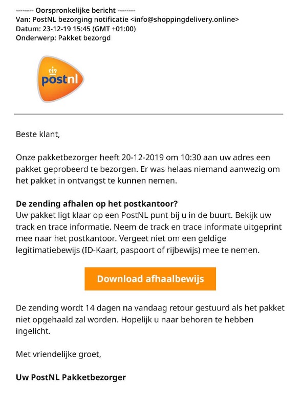 Whatsapp fraude. Echt of nep?